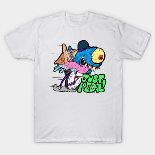 Crazy Bicycle Monster T-Shirt